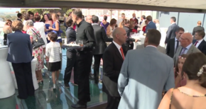 Celebración boda en terraza